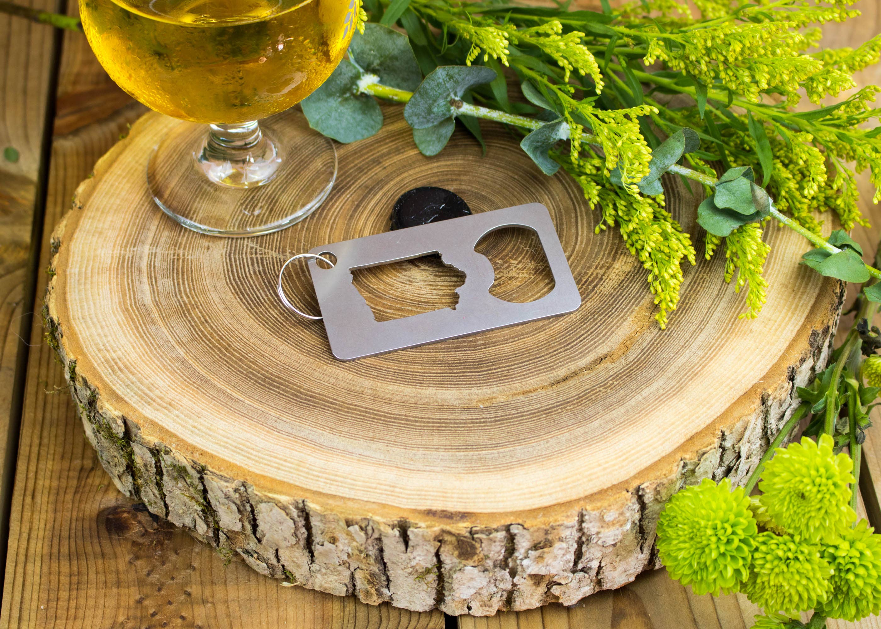 Iron Maid Art - Wholesale Bottle/Wine Opener - Iowa State Stainless Steel Beer Bottle Opener Gift3