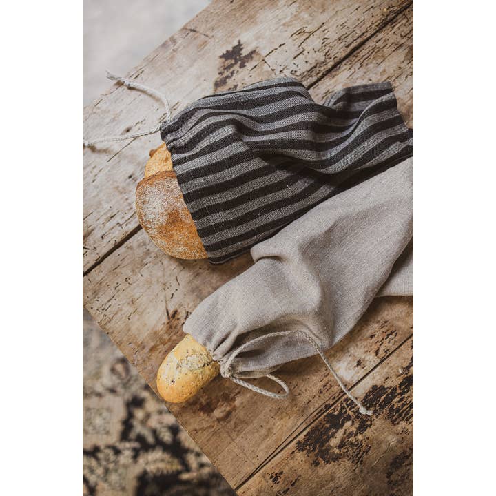 Epic Linen - Wholesale Food Storage Wrap/Bag - Linen Baguette Bag With Drawstrings, Sustainable Storage Bag3