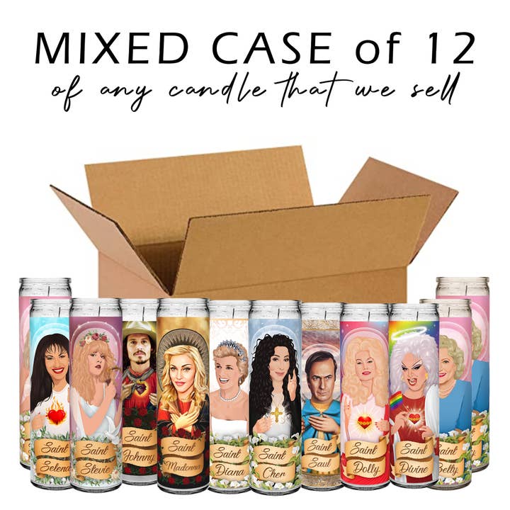 Texrah - Wholesale Votive Candle - Mixed Case of 12 - Celebrity, Pride, Traditional Candles10