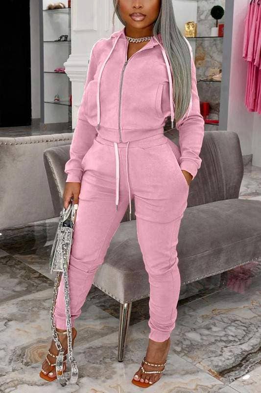 Flarix – Großhandel Set aus Oberteil und Rock – Damen – Jogging-Set mit Kapuzenjacke11