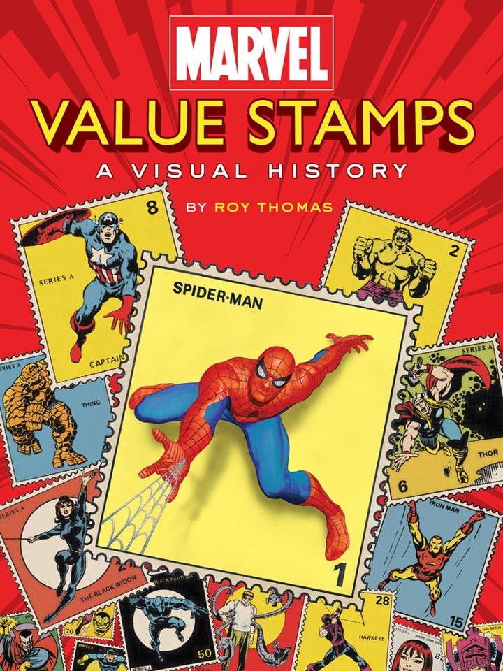 Marvel Value Stamps : Une histoire visuelle pour la vente par Abrams