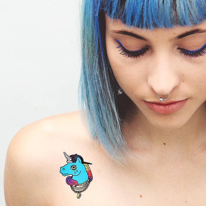 UNICORNIA Tattoo (verpakking van 2) voor wholesale door Tattoonie