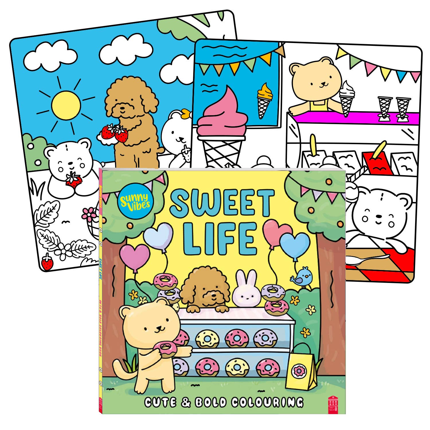 Daniel James - Wholesale Coloring & Activity Book - Kids & Baby - Sunny Vibes Colouring Series16