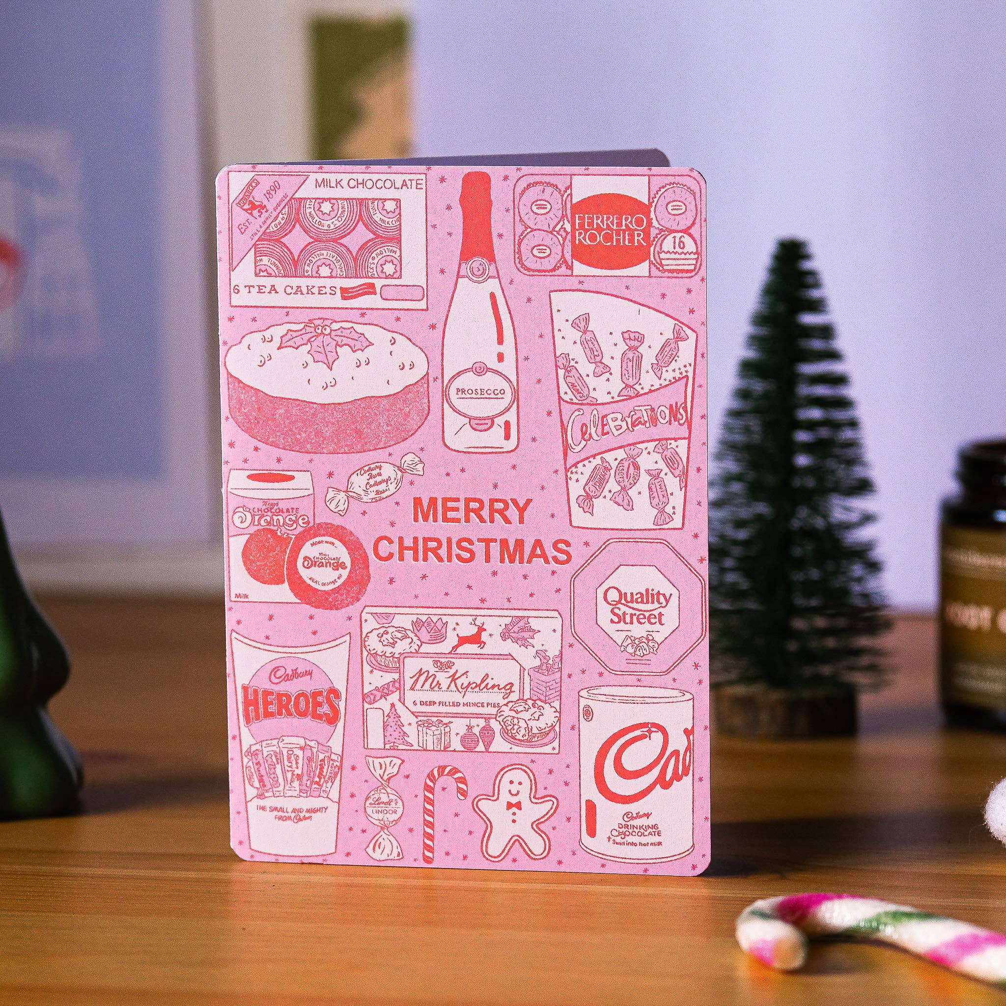 Sophie Carroll-Hunt - Wholesale Christmas Card - Food & Drink Christmas Cards0