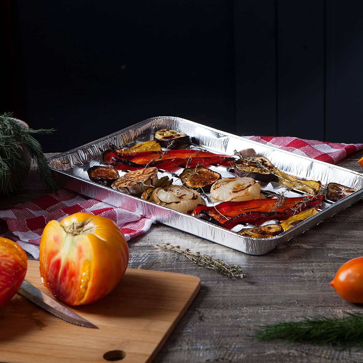 Jara Trading – wholesale Baking dish – Reusable Aluminium Foil Baking Tray Containers - 32cm9