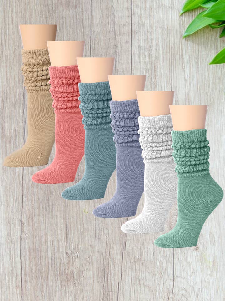 Isadora, Tipi toe, & James Fiallo - Wholesale Socks - Women's - Women's 1 Pack Tipi Toe Slouch Colored Crew Boot Sock10