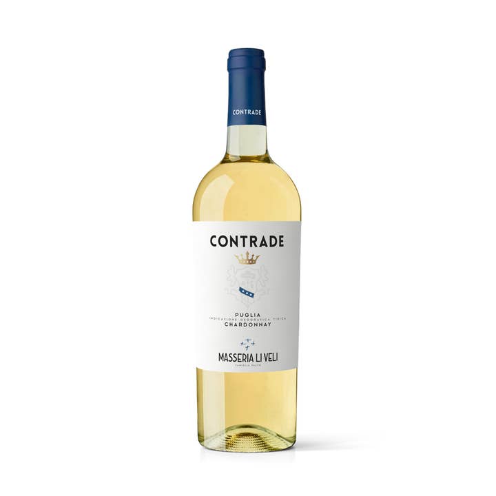 Contrade Chardonnay Puglia IGT Masseria Li Veli White Wine for wholesale by Metina SAS