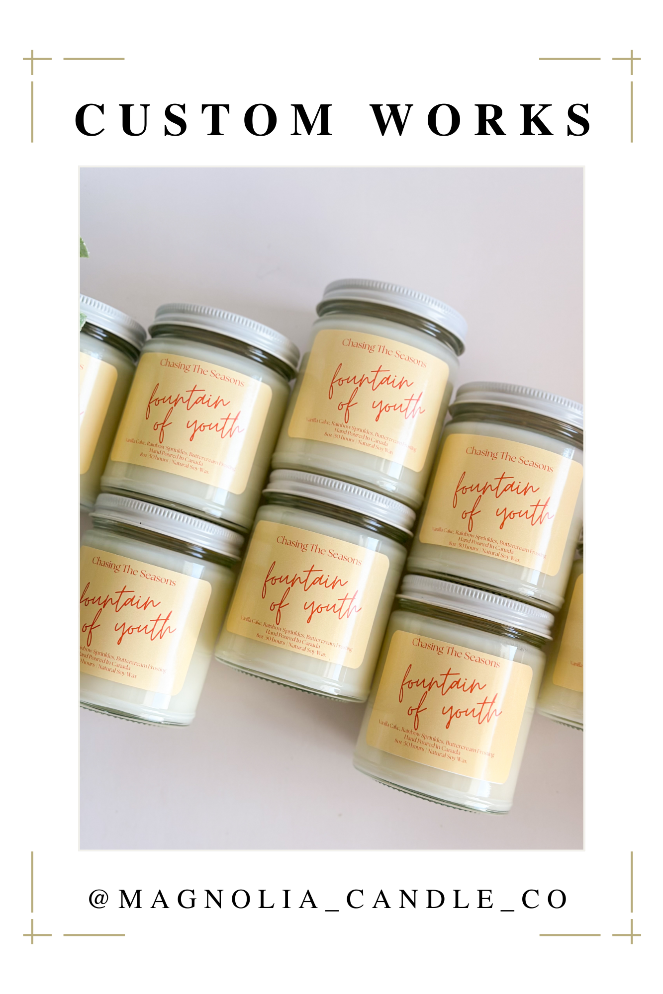 Magnolia Candle Company - Wholesale Jar/Filled Candle - White Label Soy Candles - Brandless Candles, Private Labels16