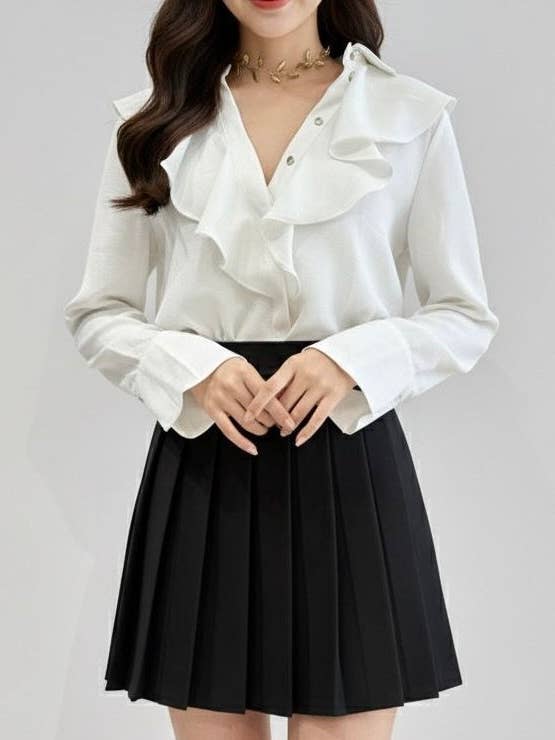 Skirt short suit 3644 for wholesale by Invitadissimas