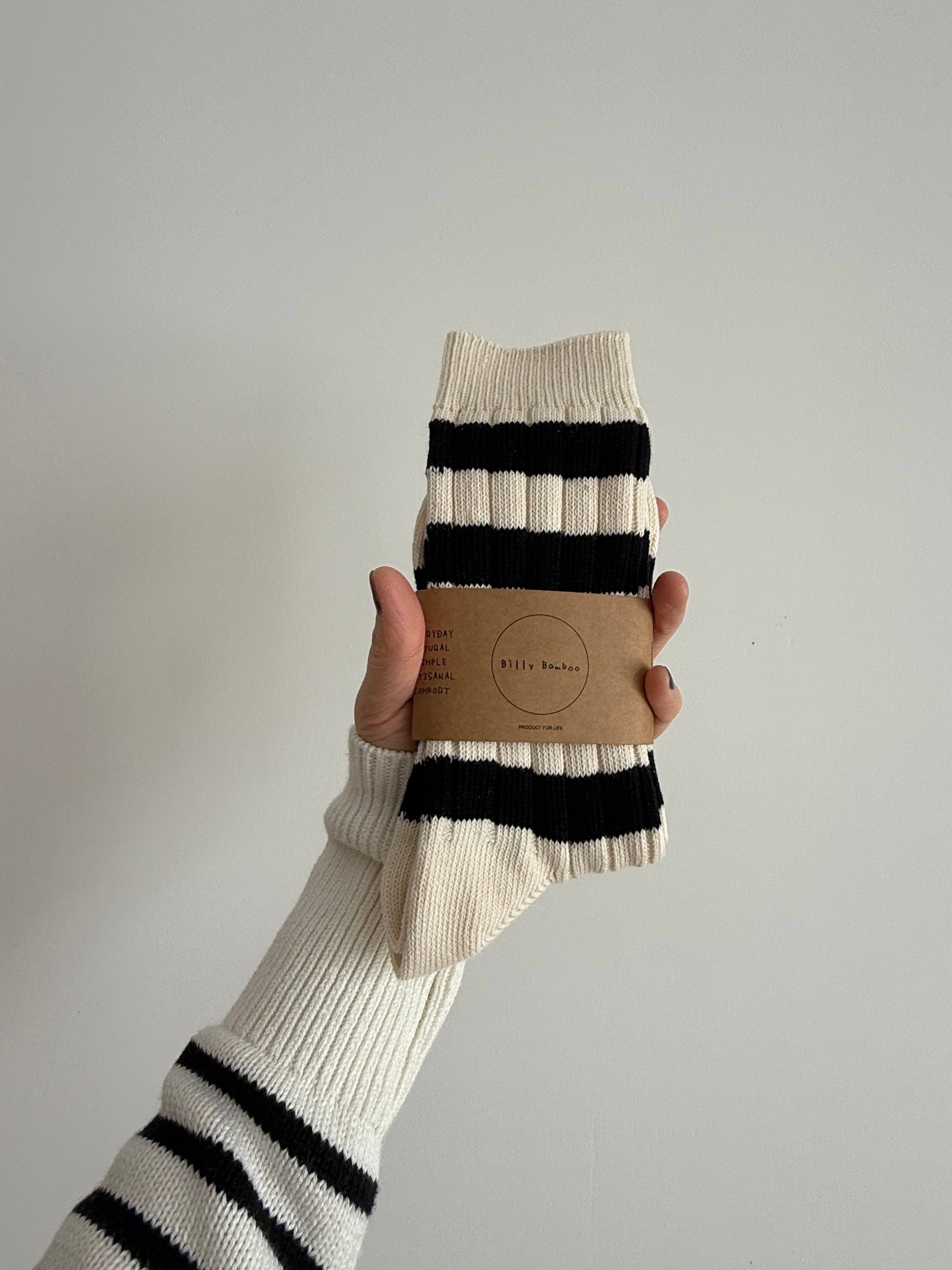 Billy Bamboo – Meias - Unissexo por atacado – MEIAS ALTAS COM RISCA COLORIDA14