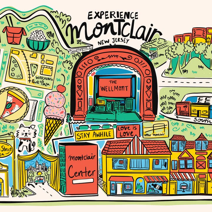 Experience Montclair Postcard for wholesale by ETHOS ANEW