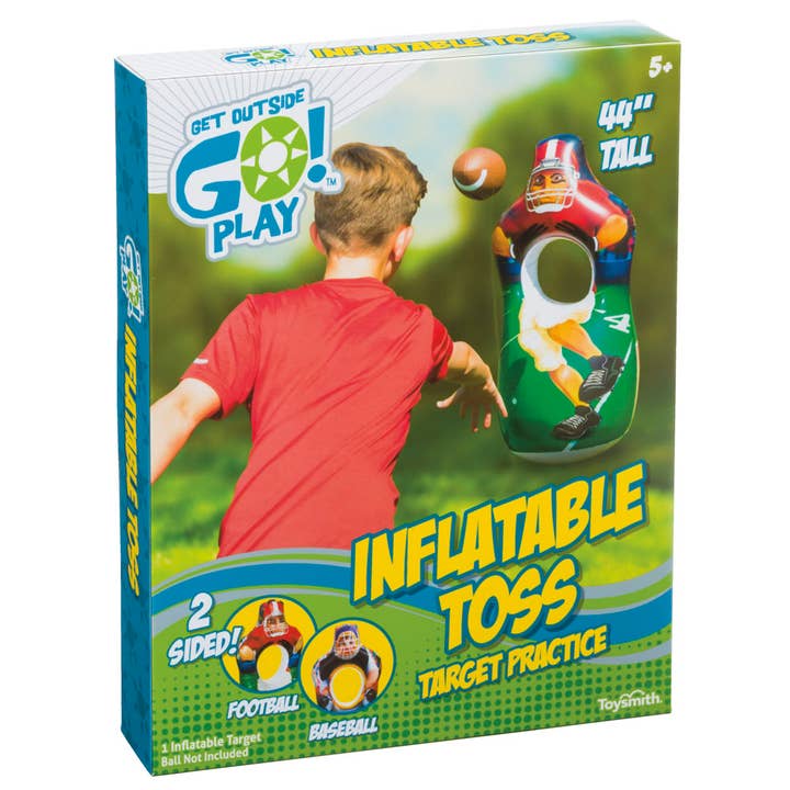 Get Outside GO!™ Inflatable Sports Toss Game, Football for wholesale by Toysmith
