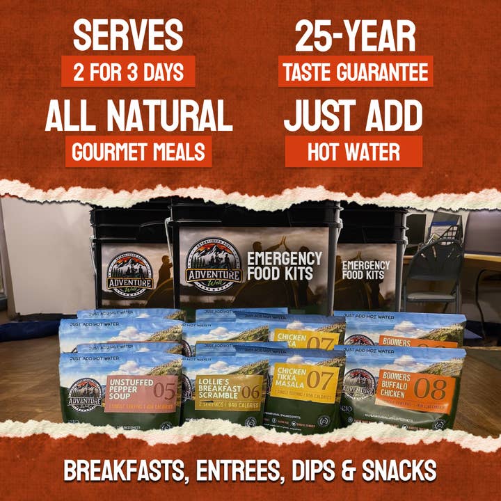 Adventure Well Outdoors - Wholesale Shelf Stable Prepared Meal - Weekender Duo Meal Kit1