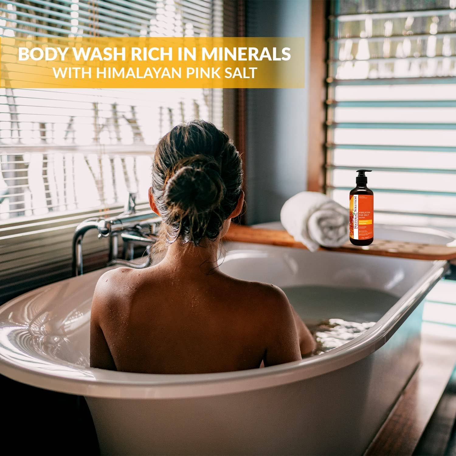 WBM LLC - Wholesale Body Wash/Shower Gel - Natural Solution Body Wash Honey, Intensive Repair, 17 fl oz6