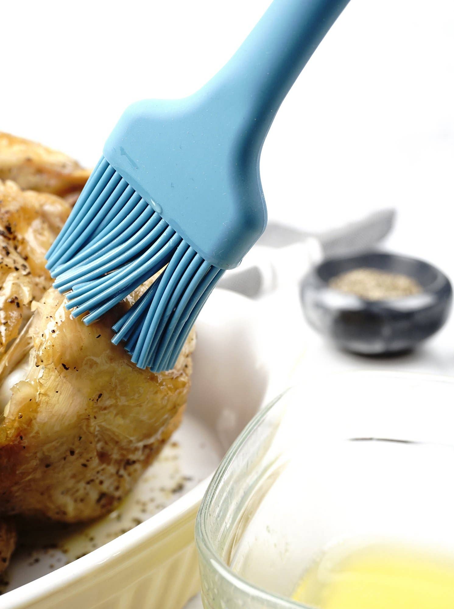 RSVP International - Wholesale Basting Brush - Silicone Basting Brush - Turquoise1