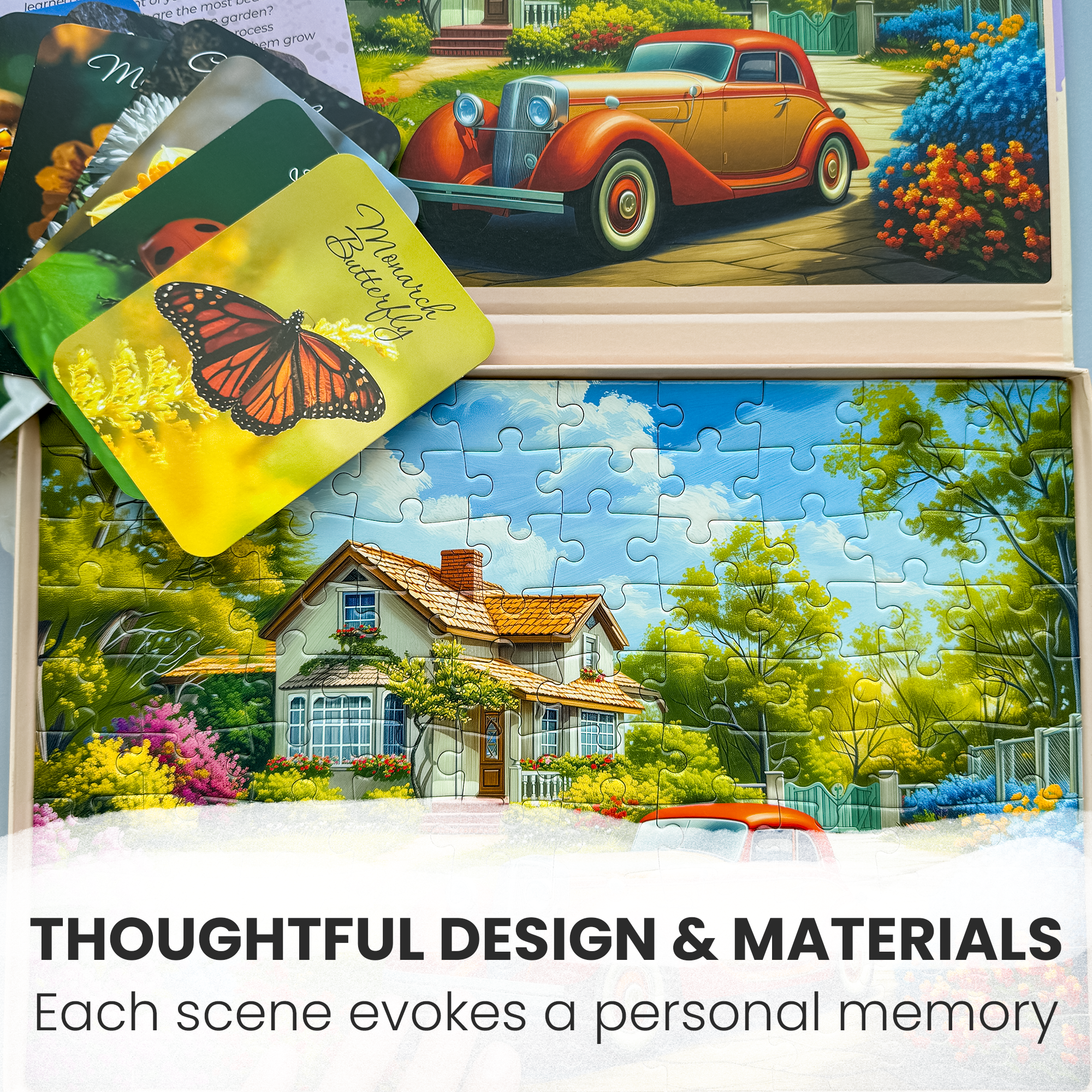 QUOKKA - Wholesale Puzzle - Adult - Dementia Puzzles for Elderly with cards | 3xSET4