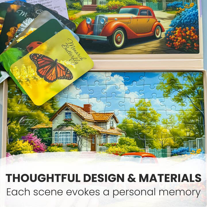 QUOKKA - Wholesale Puzzle - Adult - Dementia Puzzles for Elderly with cards | 3xSET4