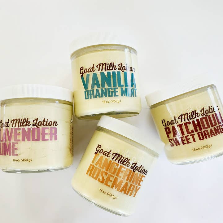 Goat Milk Lotion 16 oz for wholesale by Naked Goat Farm Ltd.