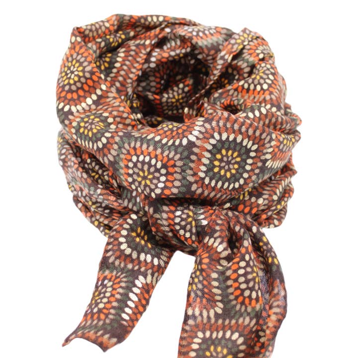 Shebobo – Engroshandel Tørklæde - Unisex – Vegas geometrisk print med metalliske detaljer tørklæde wrap