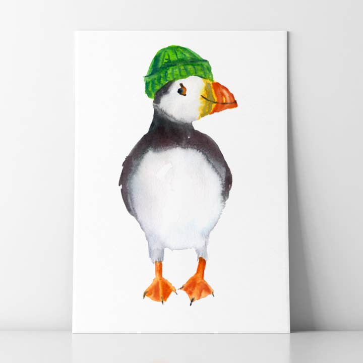 GP0051 - Capitán Puffin Impresión Giclée para venta al por mayor de Rosie Webb illustrations