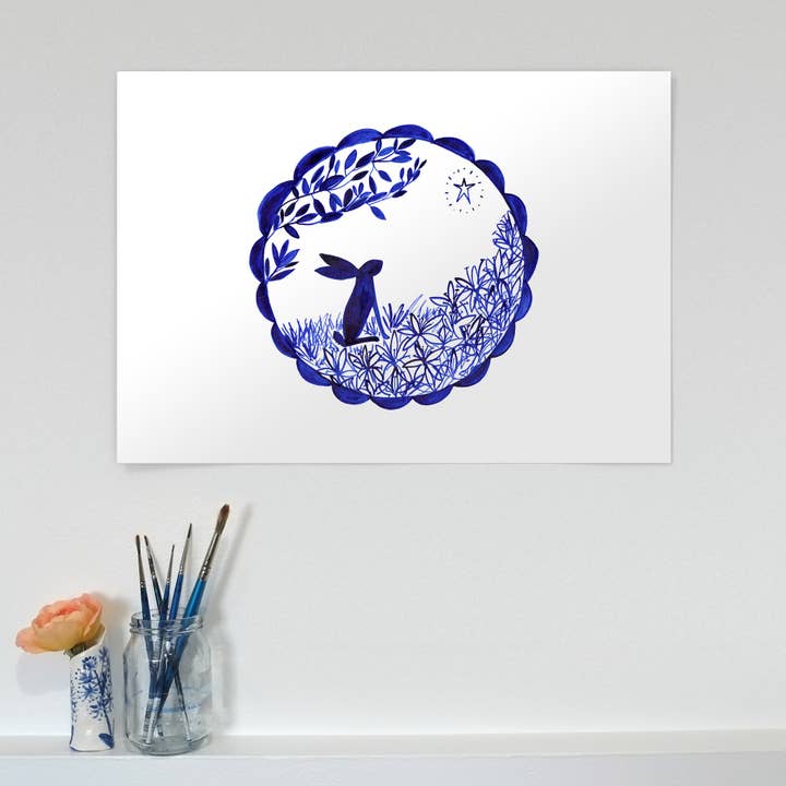 HDP120 The Star digital print x 6 for wholesale by Hayley Potter