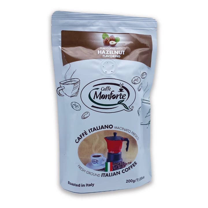 Caffè Monforte - Wholesale Ground coffee - Chocolate, Cinnamon, Hazelnut and Vanilla gound coffee2