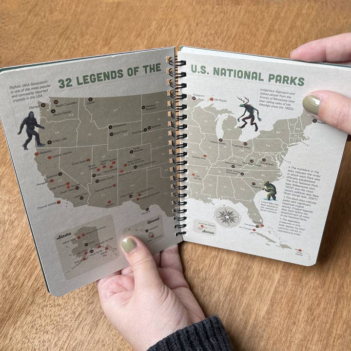 Anderson Design Group - Wholesale Nature & Outdoors Book - Legends Of The National Park Guide Book: (Best Seller!)3