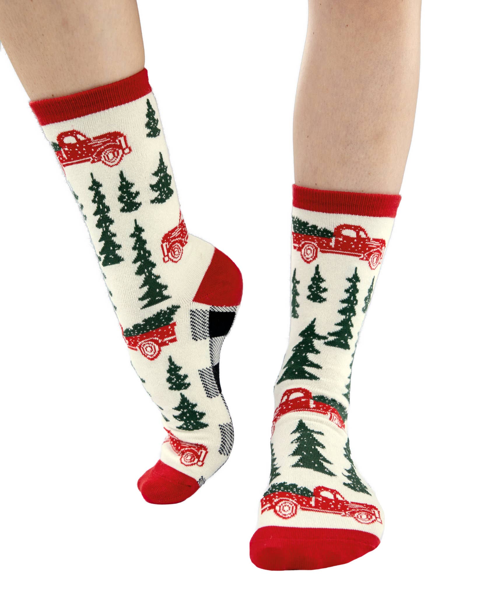 Lazy One - Vente Chaussettes – unisexe - Chaussette montante à motif écossais pour camion.1