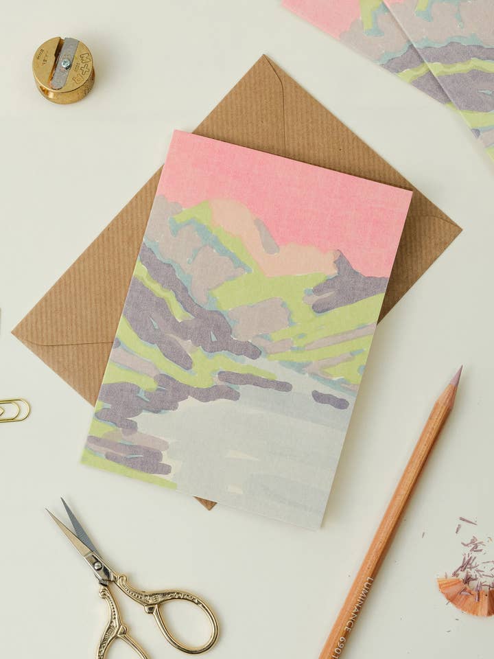 Loch Coruisk Greetings Card for wholesale by Claire Paul