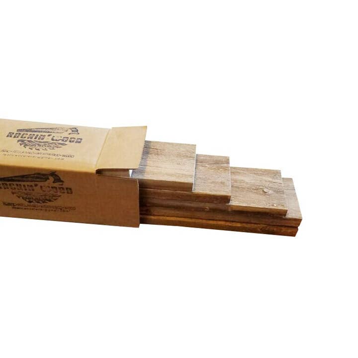 Rockin'Wood - Wholesale Craft Supplies - Rustic Weathered Reclaimed Wood Planks For DIY Crafts3