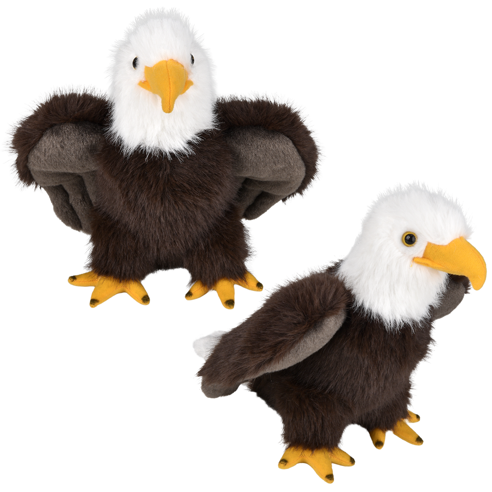 The Toy Network - Wholesale Stuffed/Plush Toy - Kids & Baby - (T) 8" ANIMAL DEN EAGLE PLUSH0