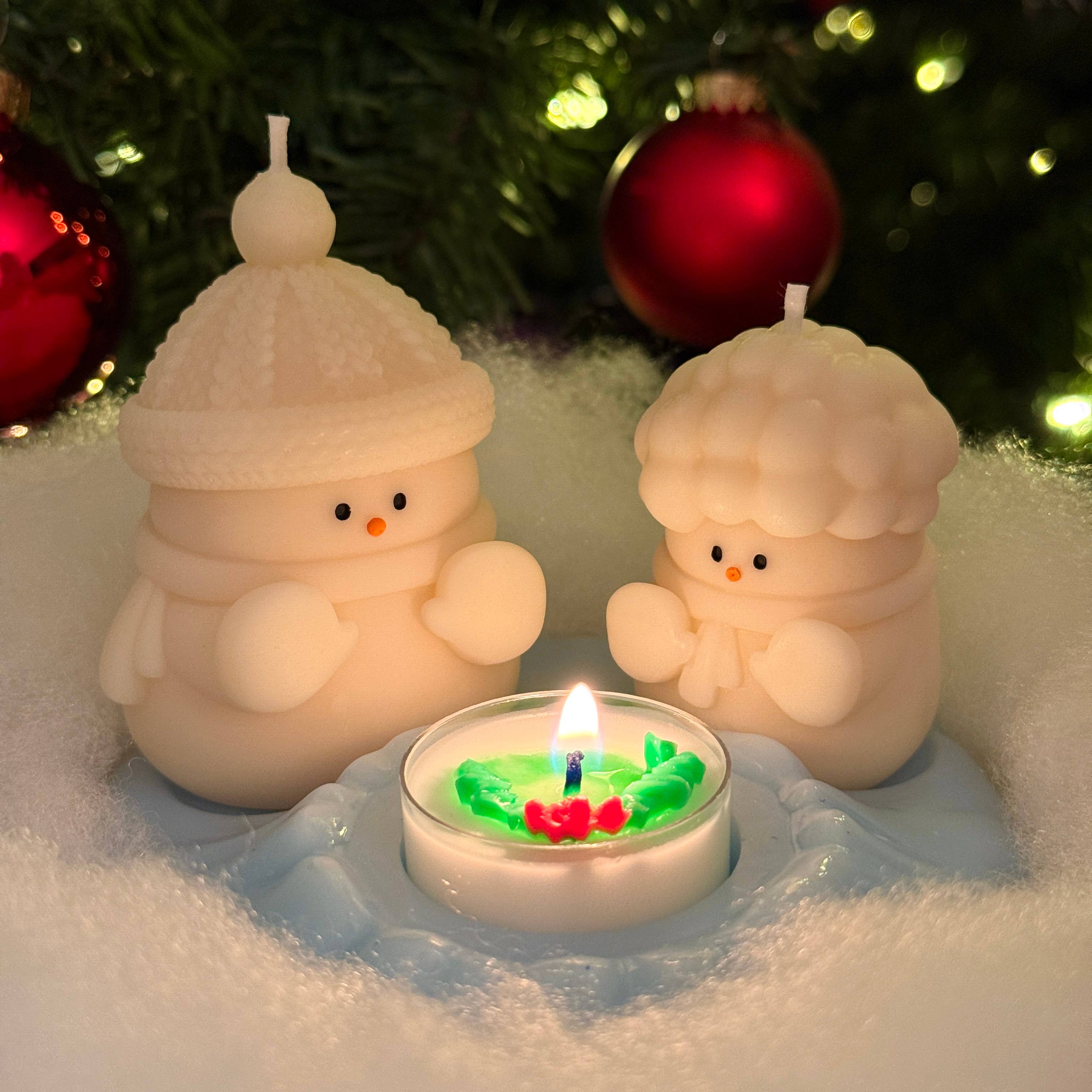 The Cutest Hits – Engroshandel Gavelys – Snemand Lys Gavesæt | Julelys Gave2