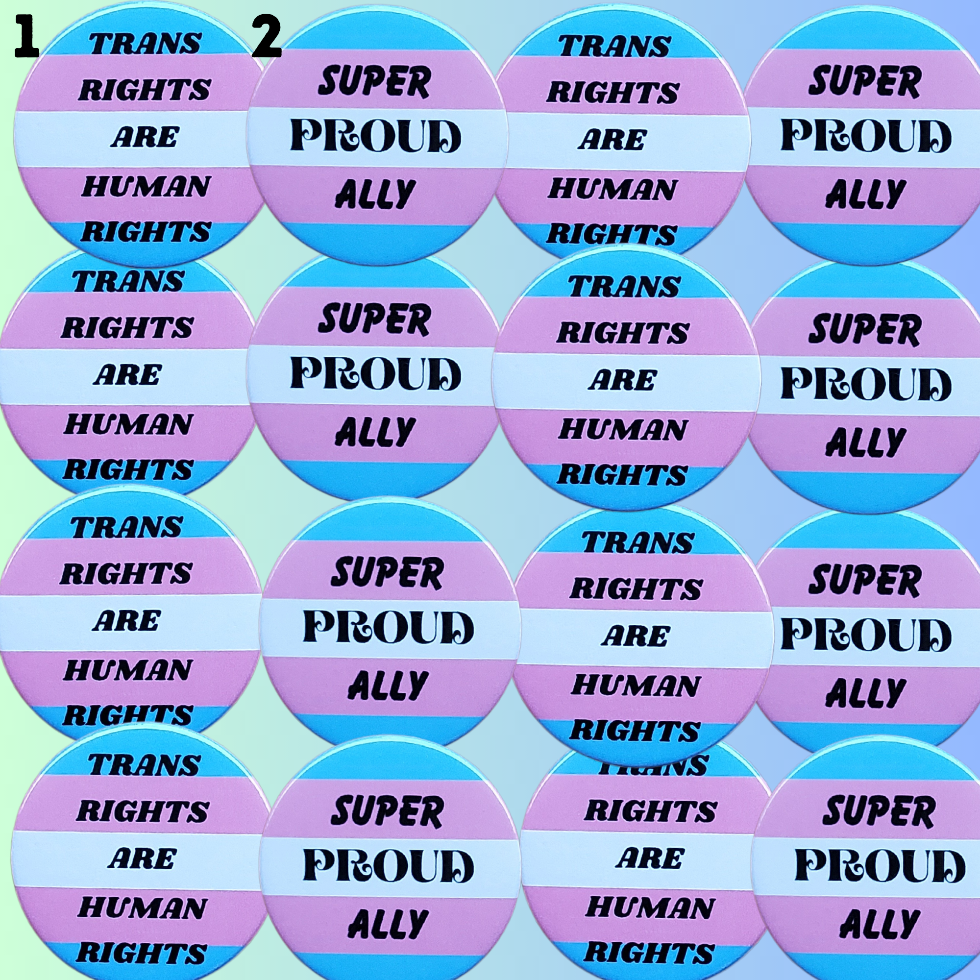 sent with Pride - Wholesale Lapel Pin/Button - Trans Badges Pride Transgender Pride Pin Badges1