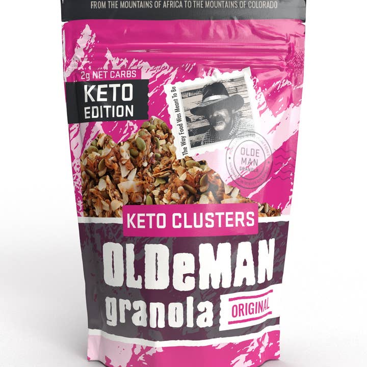 Ursprungliga Keto Granola kluster för wholesale av Olde Man Granola
