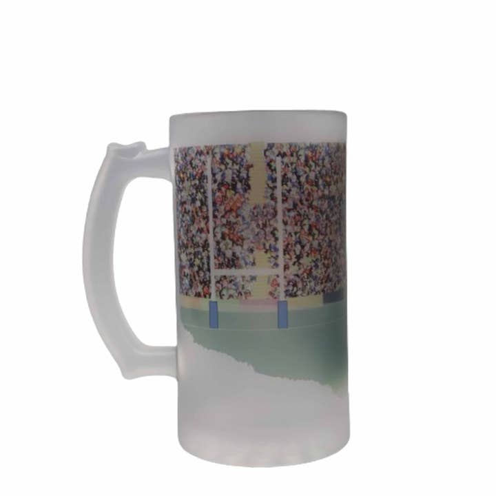 Mustard & Gray Ltd - Wholesale Beer Glass/Mug - Rugby Frosted Beer Stein
