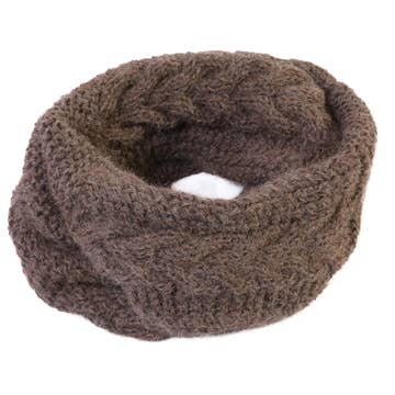 Awamaki - Wholesale Scarf - Unisex - Wayra Cable Infinity Scarf13