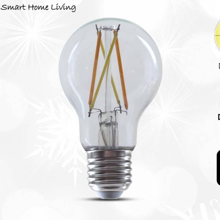 8.5w Smart Wifi-gloeilamp, 1055lm, E27-basis voor wholesale door ENER-J