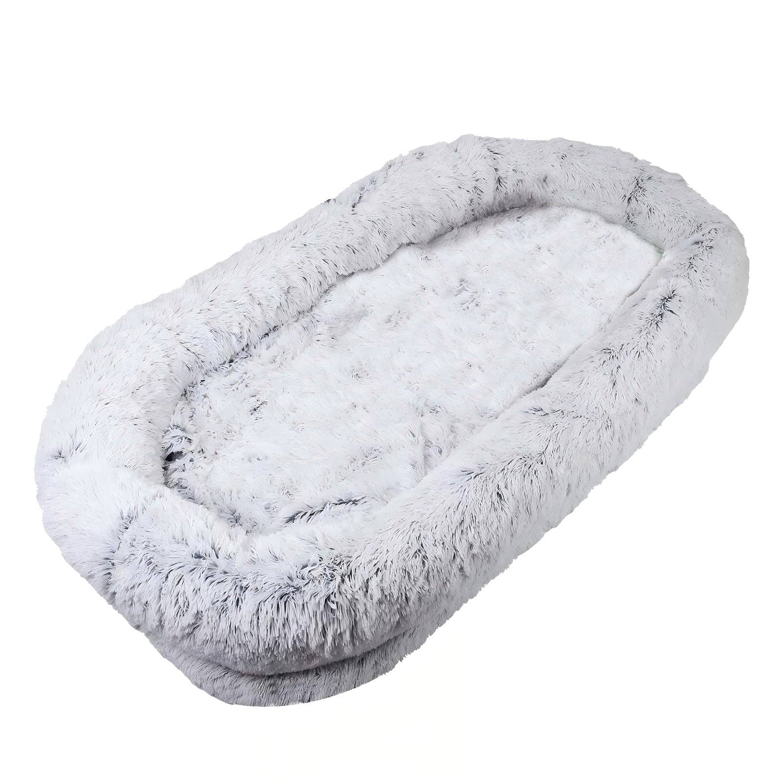 39F Inc. - Vente Panier – chien - Lit pour humain et chien, lit en fausse fourrure lavable pour personnes et animaux7