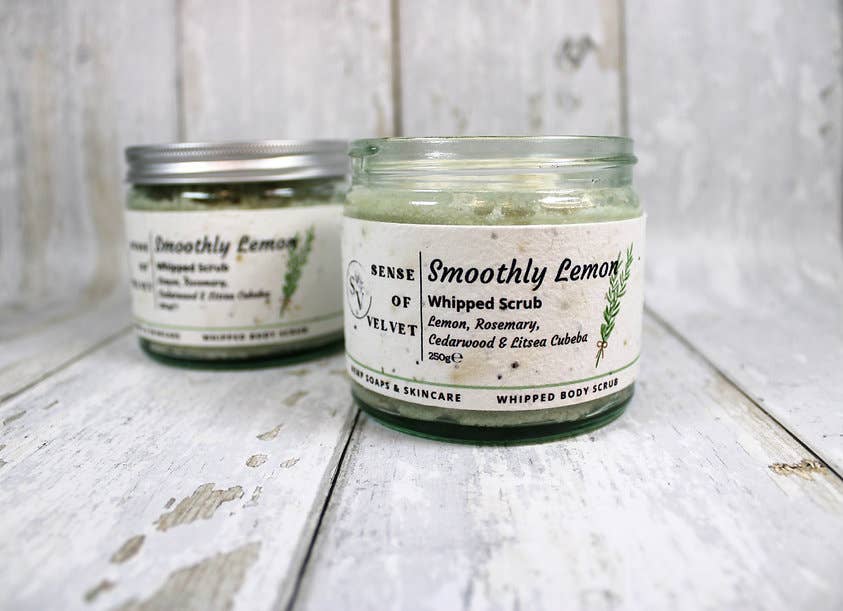 Sense of Velvet - Wholesale Body Scrub/Exfoliant - Smoothly Lemon Whipped Scrub1
