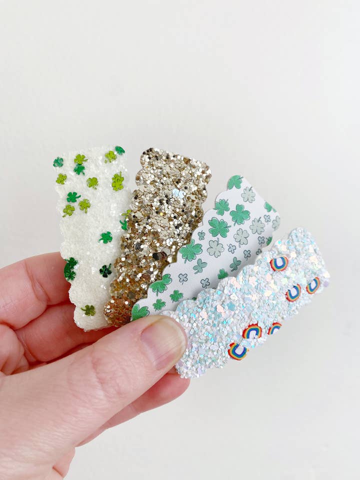 St. Patrick's Day Snap Clips for wholesale by Shared Joy Bows