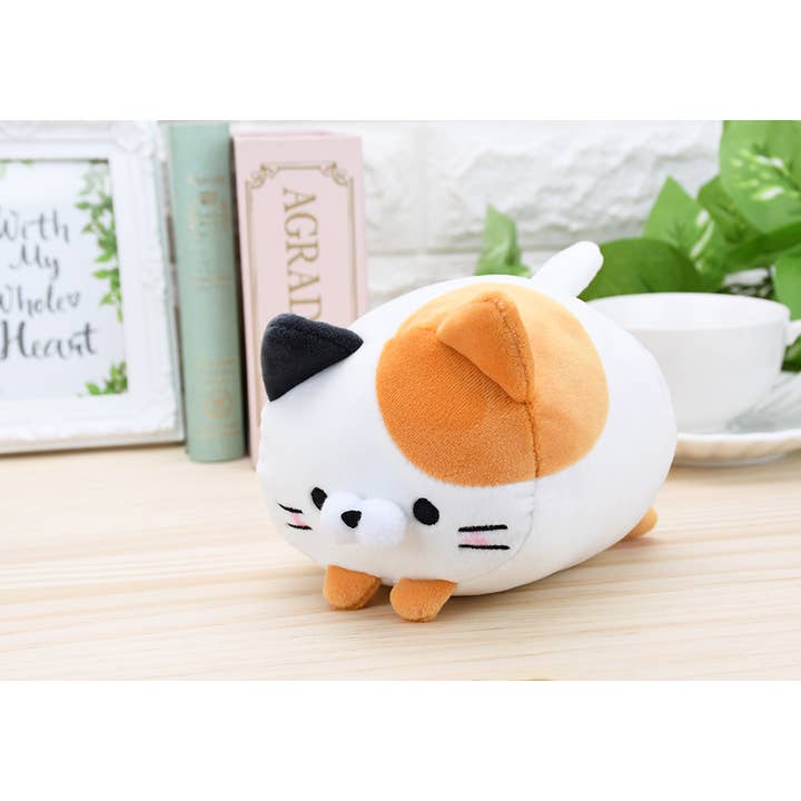 Hakubundo - Wholesale Stuffed/Plush Toy - Kids & Baby - 【Japanese】MOCHIFUWA KORO KORO MEOW FRIENDS! CAT SERIES