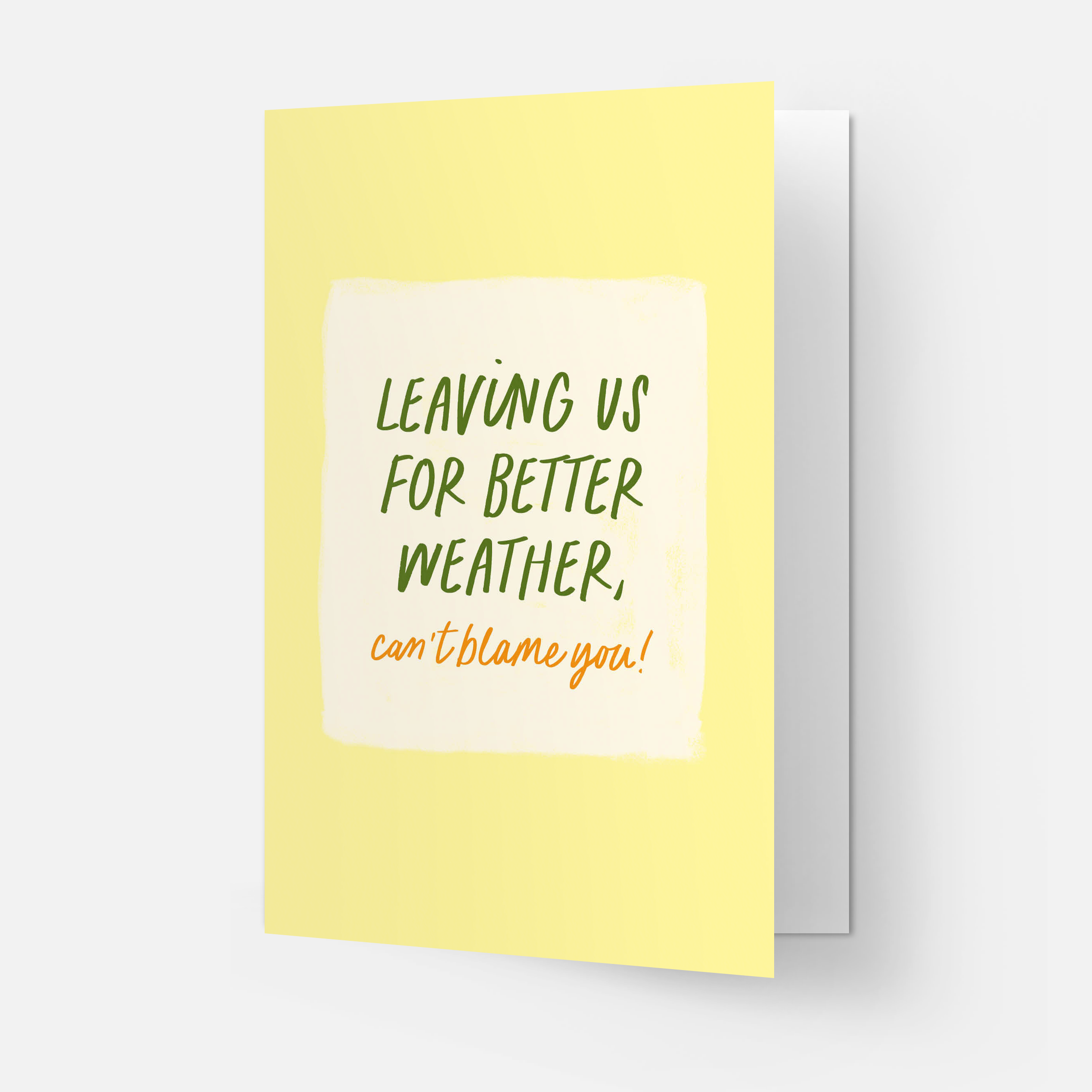 Kaart Blanche - Wholesale Anniversary Card - Can't blame you - greeting card1