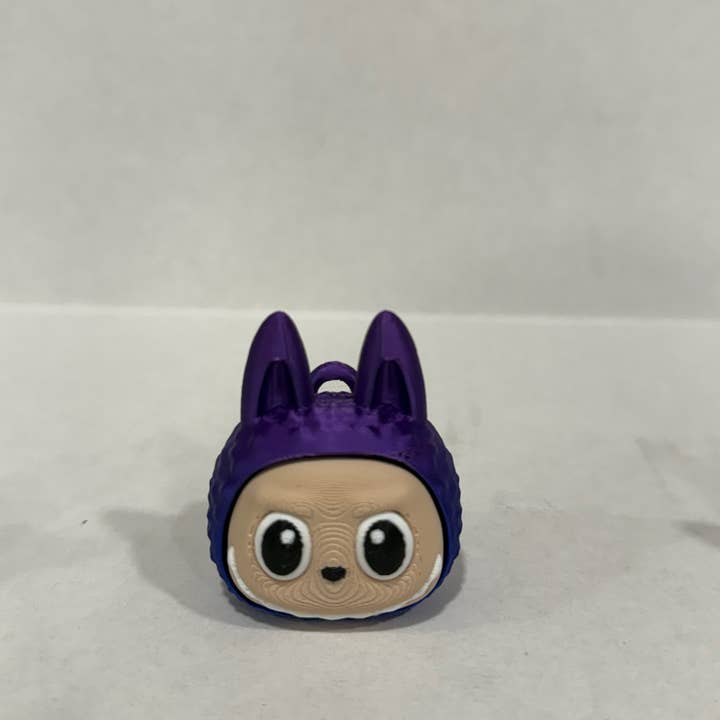 Upstate Design Decor - Wholesale Fidget Toy - Kids - Labubu Clicker Keychain – Full Body or Head Only 3D Printed4
