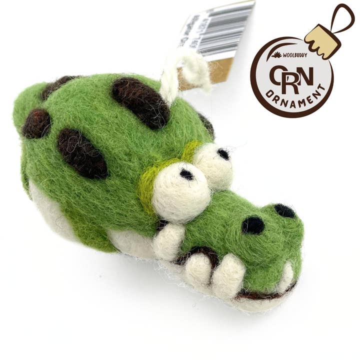 Woolbuddy – Großhandel Verzierung – Alligator Fertigschmuck – Feiertagsdekoration