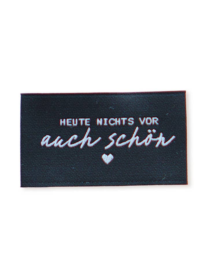 Weblabel - vandaag niets gepland. ook mooi. voor wholesale door Paul und Clara