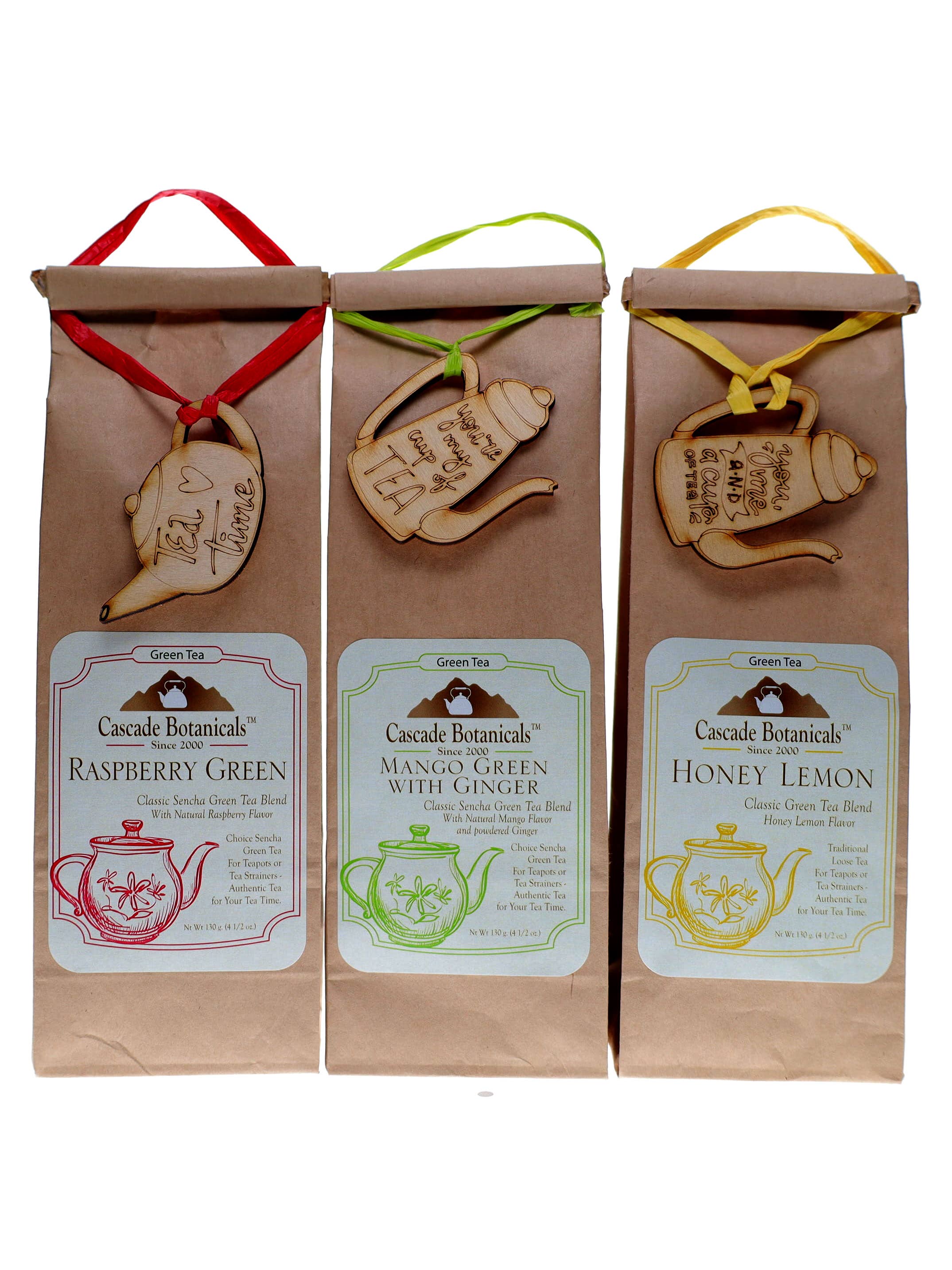 Cascade Teas & Botanicals - Wholesale Loose Tea - Green Tea Loose, Honey Lemon,  Mango, Raspberry Mix0