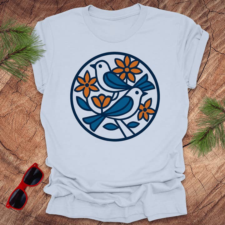 Vogel Sonnenfänger T-Shirt für den Großhandel von Wandering Owl Adventure Co.