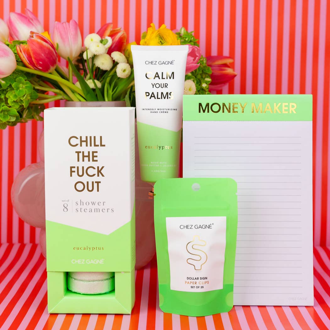 Chez Gagné – Engroshandel Brusefordamper/bombe – Chill The Fuck Up – Aromaterapi brusebombe med eukalyptus – Sæt med 86