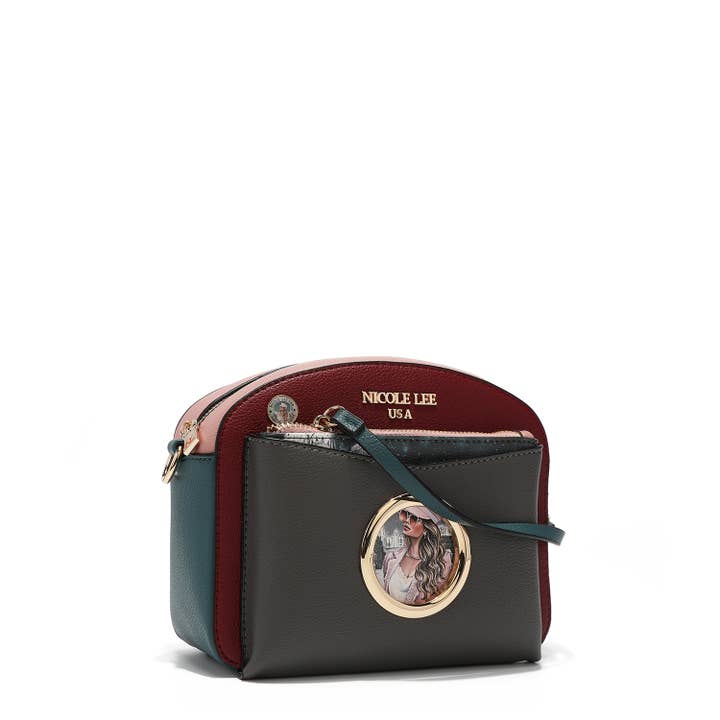 Nicole Lee USA - Wholesale Crossbody Bag - Women's - SIERRA 2 PIECE CROSSBODY - Exclusive prints