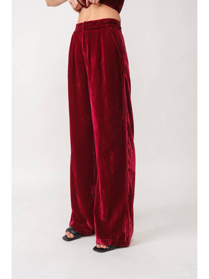 SARCELLE PANTALON EN VELOURS S80223 en vente sur Faire13